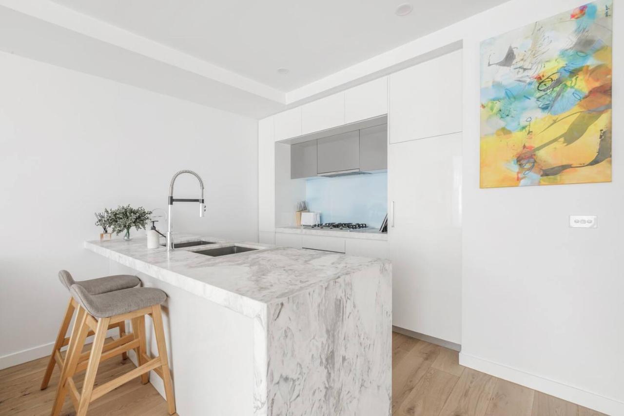 شقة The Nest On Nott - Pure Port Melbourne Bliss المظهر الخارجي الصورة